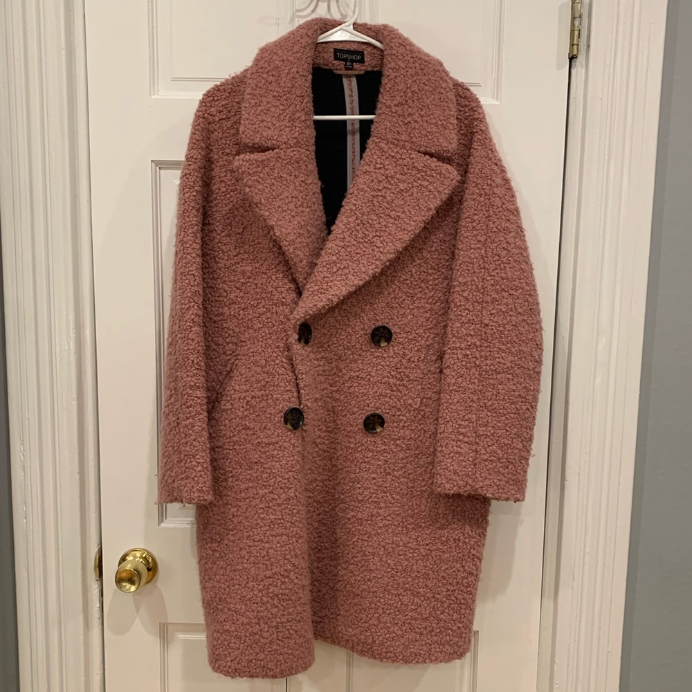 Topshop Teddy Coat